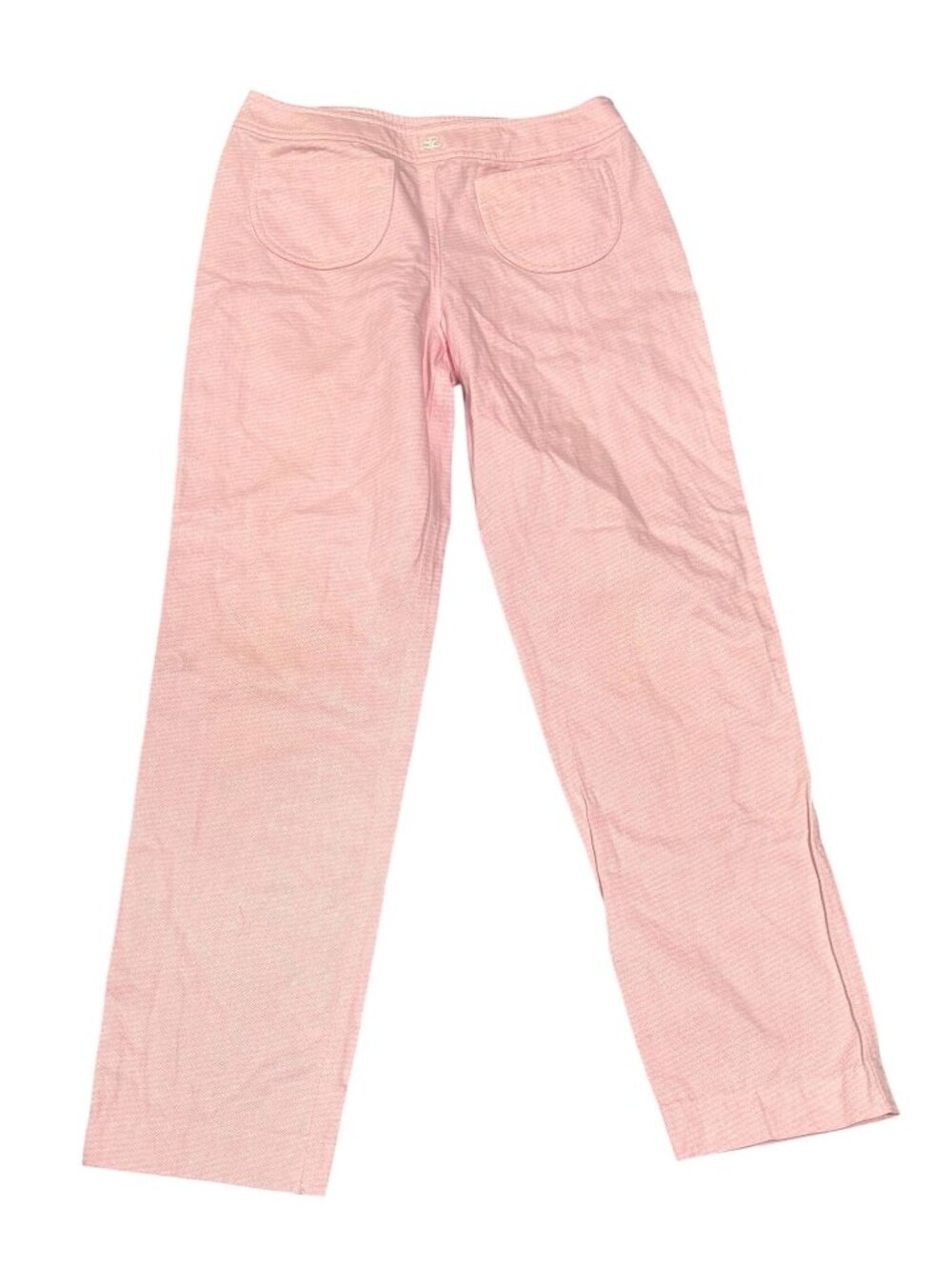 Courreges Paris Patch Pocket Pants in Pink